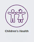 icon depicting children's health